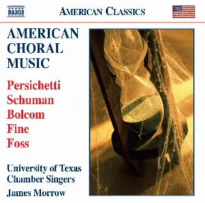 Pochette de American Choral Music de Lukas Foss - William Schuman - William Bolcom