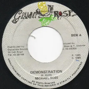 Pochette de Demonstration / Big Mac de Michael Rose