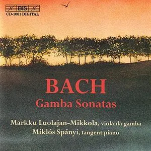Pochette 3 Sonatas for Viola [da Gamba] and Harpsichord