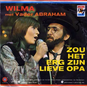 Pochette de Zou het erg zijn lieve opa / Een jongen die je nooit meer vergeet de Vader Abraham