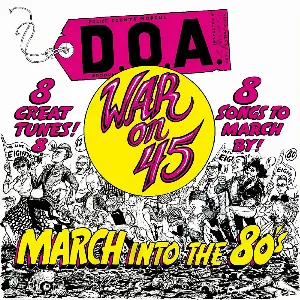 Pochette de War on 45 de D.O.A.