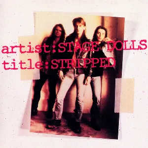 Pochette de Stripped de Stage Dolls