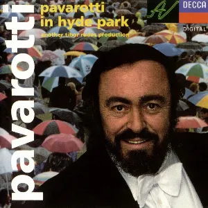 Pochette Pavarotti in Hyde Park