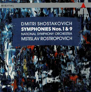 Pochette Symphonies nos. 1 & 9