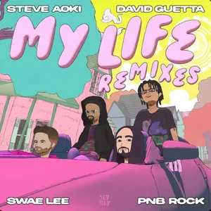Pochette de My Life Remixes de Steve Aoki