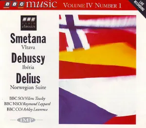 Pochette BBC Music, Volume 4, Number 2: Smetana: Vltava / Debussy: Ibéria / Delius: Norwegian Suite