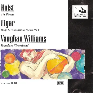 Pochette Holst: The Planets / Elgar: Pomp and Circumstance / Vaughan Williams: Fantasia on Greensleeves