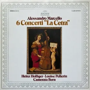 Pochette de 6 Concerti "La Cetra" de Alessandro Marcello