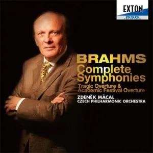 Pochette de Complete Symphonies, Tragic Overture & Academic Festival Overture de Zdeněk Mácal - Česká filharmonie - Johannes Brahms