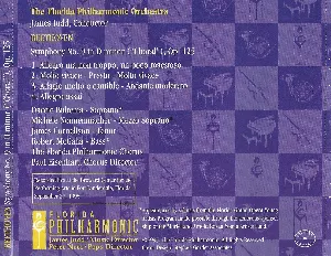 Pochette de Beethoven Symphony No.9 de James Judd