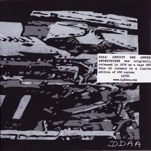 Pochette de Déficit Des Années Antérieures de DDAA