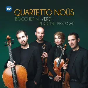 Pochette de Boccherini / Verdi / Puccini / Respighi de Luigi Boccherini - Ottorino Respighi - Giacomo Puccini - Giuseppe Verdi