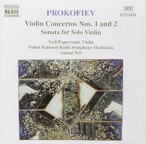 Pochette Violin Concertos nos. 1 and 2 / Sonata for Solo Violin