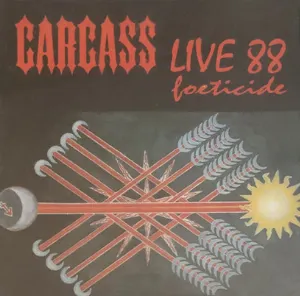 Pochette de Live 88 Foeticide de Carcass