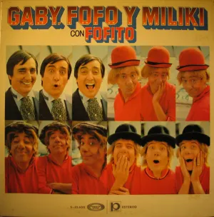 Pochette de Gaby, Fofó y Miliki con Fofito de Miliki