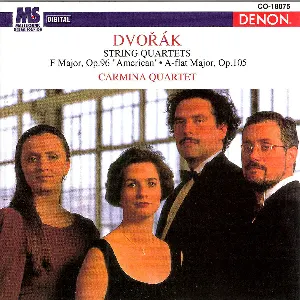 Pochette String Quartets, F major, op. 96 