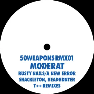 Pochette de Shackleton, Headhunter, T++ remixes de Moderat