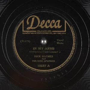 Pochette de In My Arms / It Can't Be Wrong de Dick Haymes