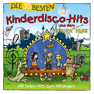 Pochette de Die 30 besten Kinderdisco-Hits aus dem Europa Park de Simone Sommerland, Karsten Glück und die Kita-Frösche