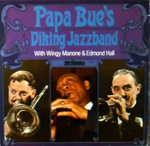 Pochette de Papa Bue's Viking Jazzband With Wingy Manone & Edmond Hall de Papa Bue’s Viking Jazzband