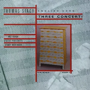 Pochette de Three Concerti de Ned Rorem