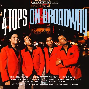 Pochette Four Tops on Broadway