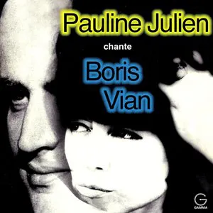Pochette Pauline Julien chante Boris Vian