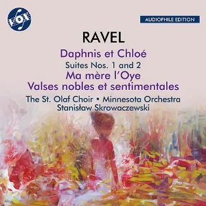 Pochette de Daphnis et Chloé Suites Nos. 1 & 2 / Ma mère l'oye / Valses nobles et sentimentales de Minnesota Orchestra - Maurice Ravel - Stanisław Skrowaczewski