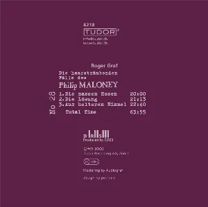 Pochette de Die haarsträubenden Fälle des Philip Maloney, N° 28 de Roger Graf