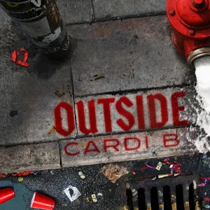 Pochette de Outside de Cardi B