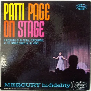 Pochette Patti Page on Stage
