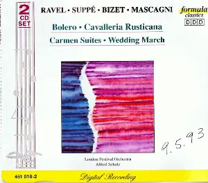 Pochette Bolero / Cavalleria Rusticana / Carmen Suites / Wedding March