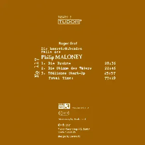 Pochette de Die haarsträubenden Fälle des Philip Maloney, N° 117 de Roger Graf