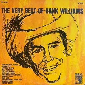 Pochette The Legendary Hank Williams