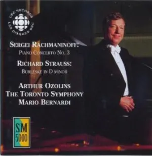 Pochette Rachmaninoff: Piano Concerto no. 3 / R. Strauss: Burleske in D minor