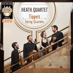 Pochette de Tippett String Quartets de Sir Michael Tippett