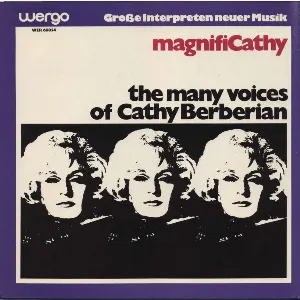 Pochette de MagnifiCathy: The Many Voices of Cathy Berberian de Bruno Canino