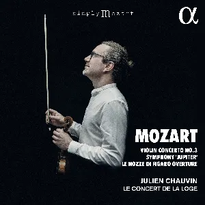 Pochette Violin Concerto no. 3 / Symphony “Jupiter” / Le nozze di Figaro Overture