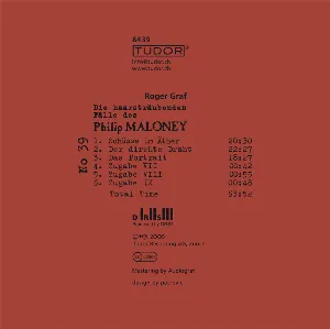 Pochette de Die haarsträubenden Fälle des Philip Maloney, N° 39 de Roger Graf