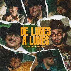 Pochette de DE LUNES A LUNES de Manuel Turizo - Grupo Frontera