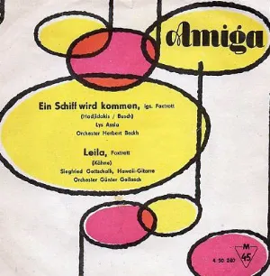 Pochette de Ein Schiff wird kommen / Leila de Lys Assia