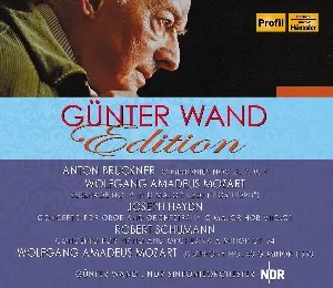 Pochette de Günter Wand Edition: Works by Bruckner, Haydn, Schumann, & Mozart de NDR Elbphilharmonie Orchester - Robert Schumann - Günter Wand - Anton Bruckner - Wolfgang Amadeus Mozart - Joseph Haydn