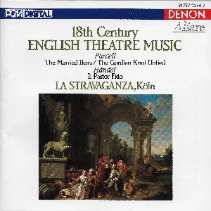 Pochette 18th Century English Theatre Music