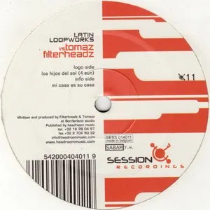 Pochette de Latin Loopworks de Tomaz vs. Filterheadz