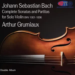 Pochette de Complete Sonatas and Partitas for Solo Violin de Johann Sebastian Bach - Arthur Grumiaux