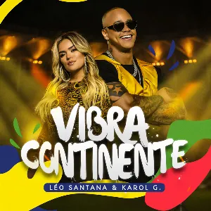 Pochette de Vibra continente de Léo Santana - KAROL G