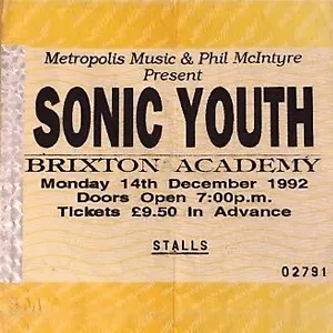 Pochette Live at Brixton Academy 1992