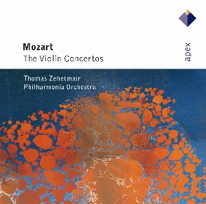 Pochette de Violin Concertos nos. 1-6 de Philharmonia Orchestra - Thomas Zehetmair - Wolfgang Amadeus Mozart