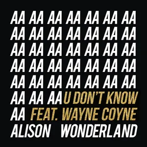 Pochette de U Don’t Know de Alison Wonderland