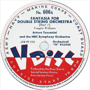 Pochette Fantasia for Double String Orchestra / Enigma Variation no. 7